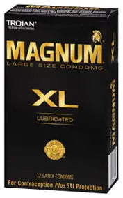 Trojan Magnum Lubricated Condom, X-Large