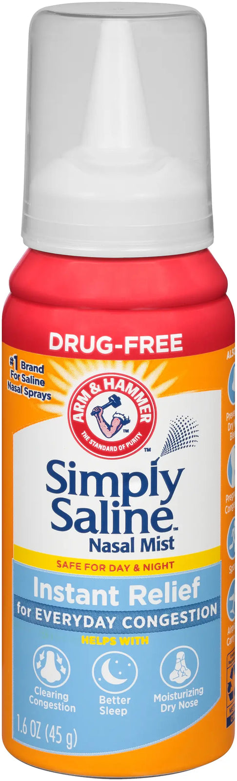 Simply Saline Aerosol Nasal Spray 1.5 oz - Sterile