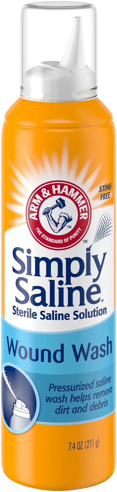 Church & Dwight Simply Sterile Wound Wash Saline