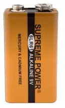 Supreme Technologies 9V Glucose Monitor Battery