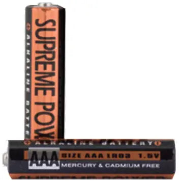 Supreme Technologies AAA Alkaline Batteries for External Infusion Pumps