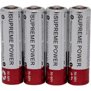 Supreme Technologies AA Alkaline Battery for External Infusion Pump, Pack of 4