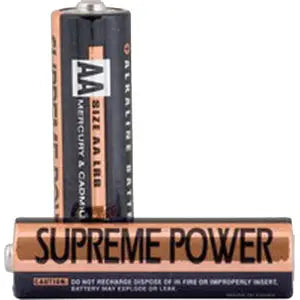 Supreme Technologies AA Alkaline Battery for External Infusion Pump