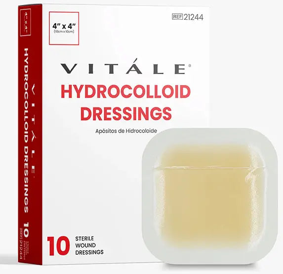 Cellera Thin Hydrocolloid Dressing 4" x 4"