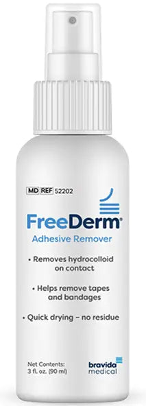 Bravida Medical FreeDerm Adhesive Remover Spray