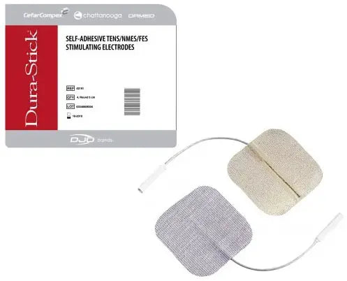 DJO Durastick Premium 2" Square Electrodes