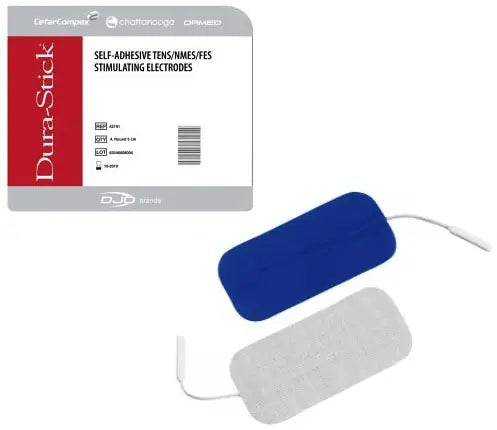 DJO Durastick BG Rectangle Electrodes 1.5" x 3.5"