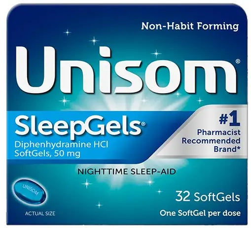 Unisom SleepGels Maximum Strength Sleep Aid - 32 Liquid-Filled Softgels