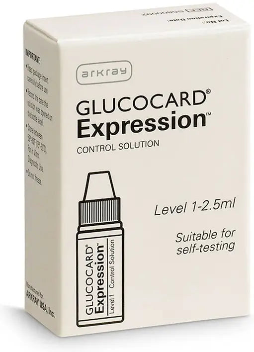 ARKRAY GLUCOCARD Expression Control Solution Level 1 (2.5ml)