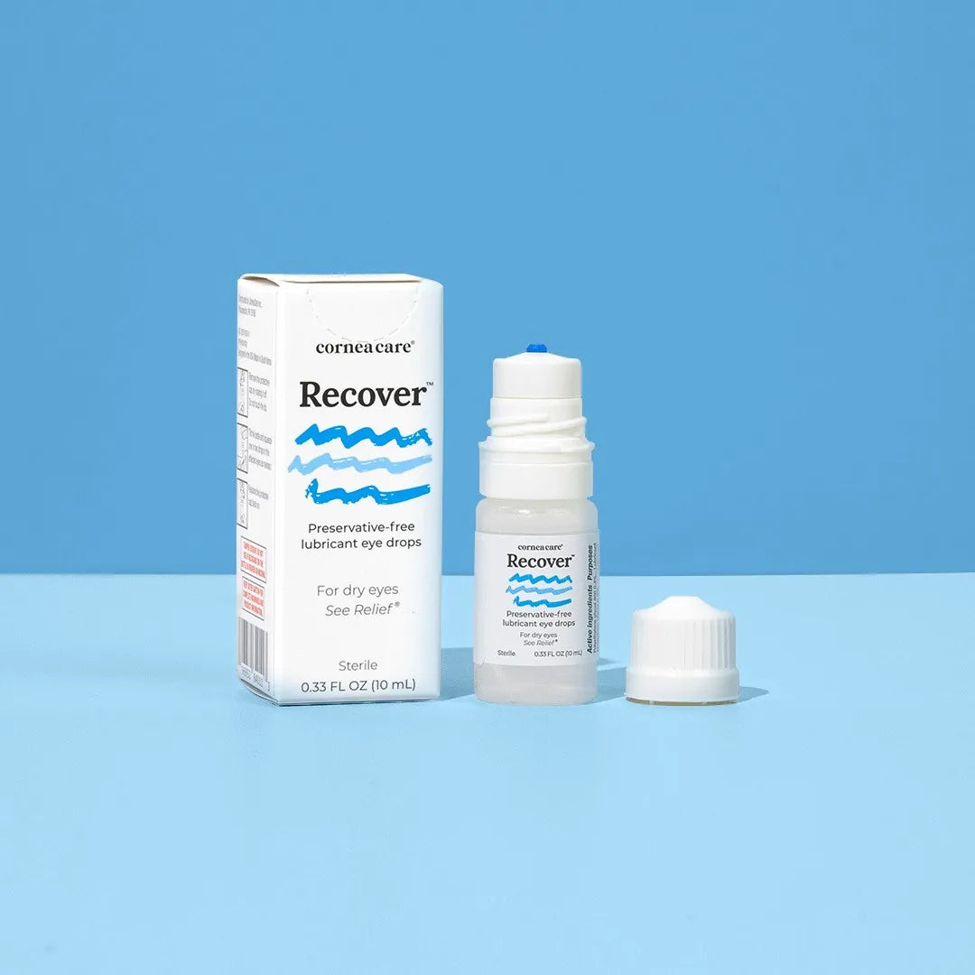CorneaCare Recover Preservative-Free Lubricating Eye Drops, 0.33 fl oz (10 mL)