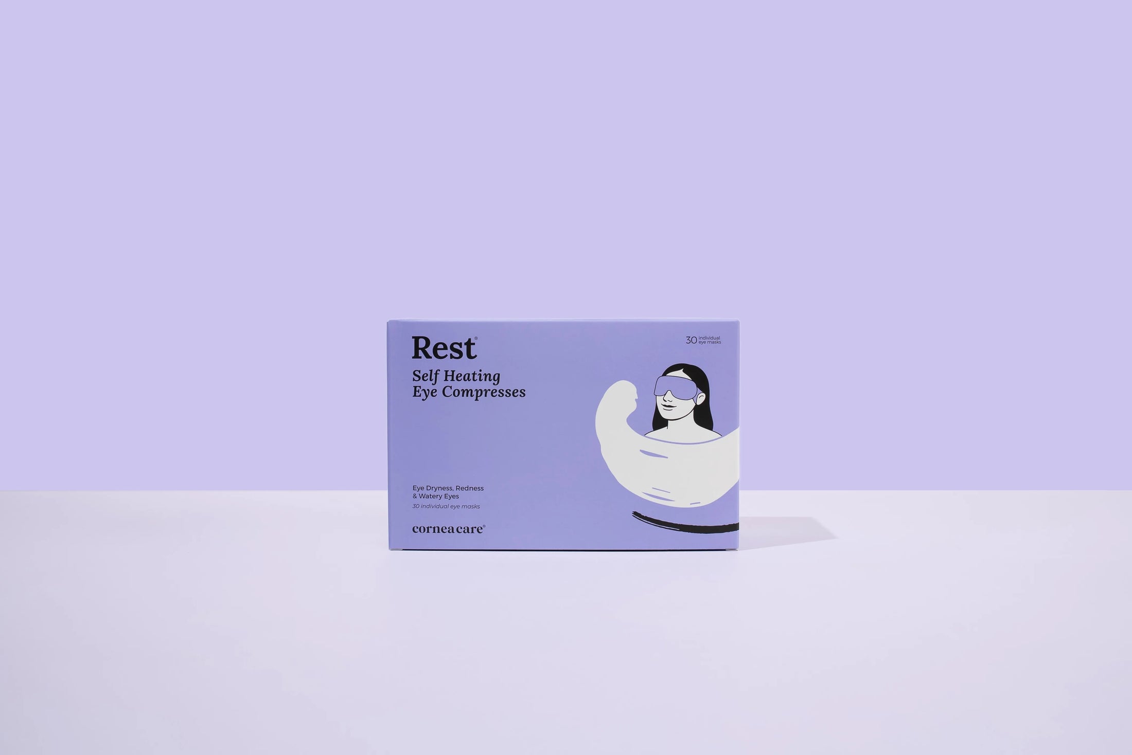 CorneaCare Rest Self-Heating Eye Compresses, 30 Count