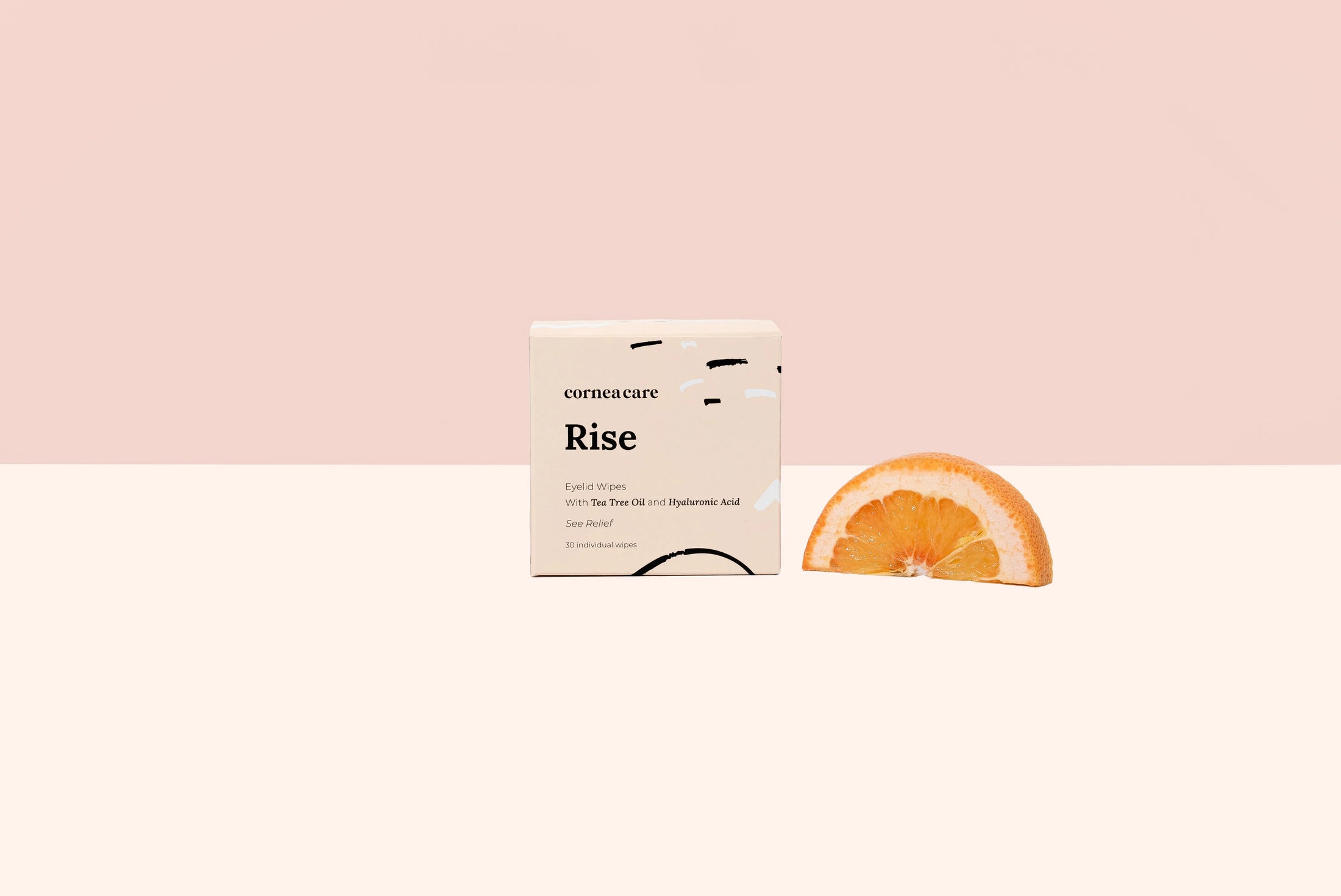 CorneaCare Rise Eyelid Wipes, 30 Count