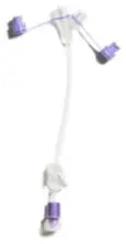Avanos Medical CORFLO 2-Port Y Extension Set with ENFit Connector