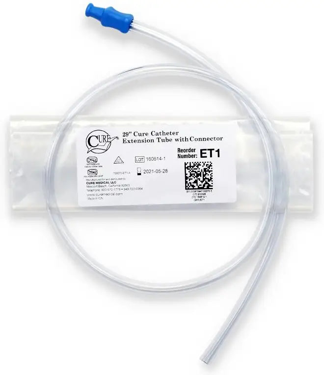 Universal Extension Tube for Intermittent Catheters, 29 in