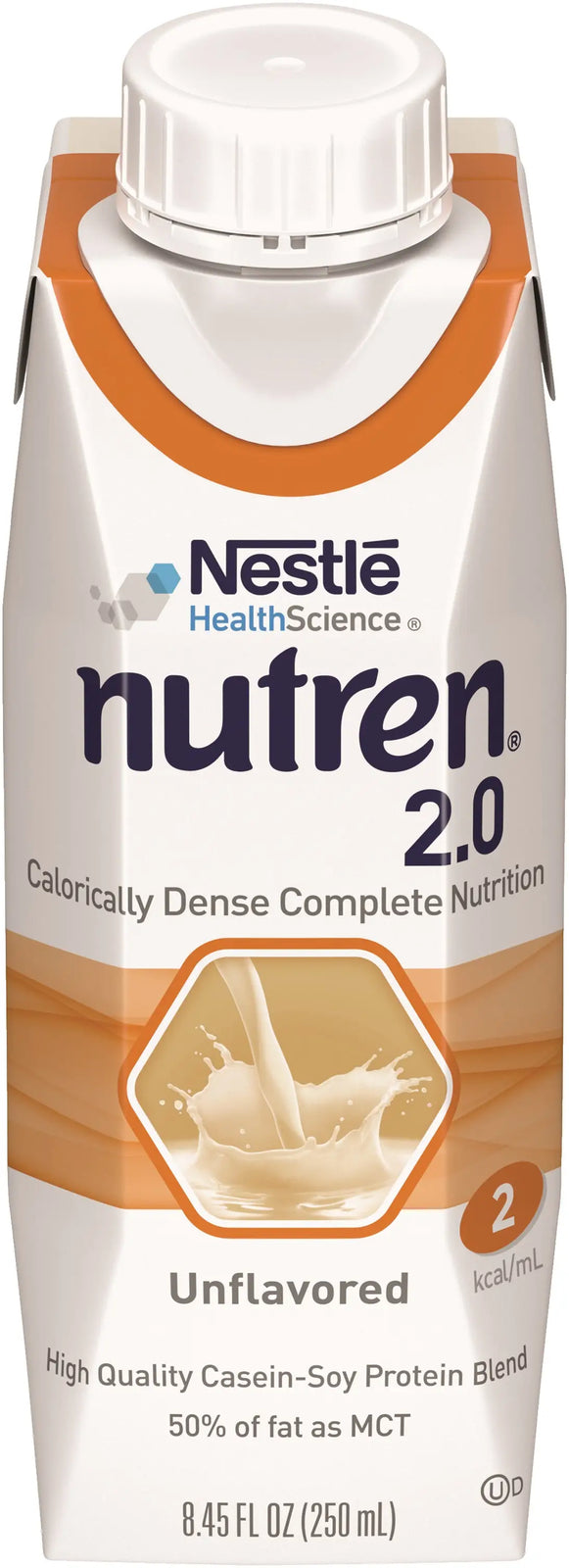 Nestle HealthCare Nutrition Nutren 2.0 Complete Calorically Dense Liquid Nutrition