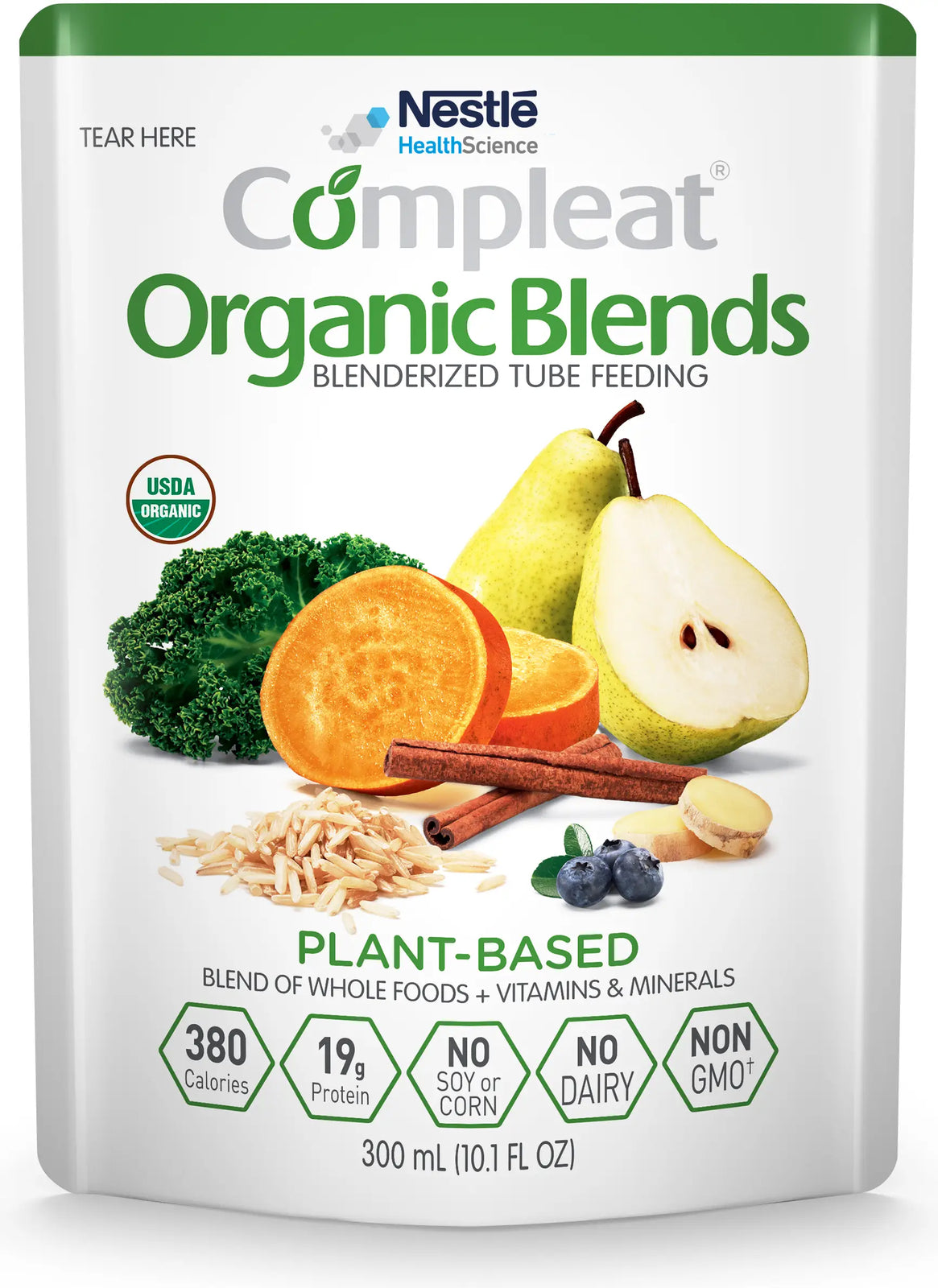 COMPLEAT Organic Blends Blenderized Tube Feeding Formula