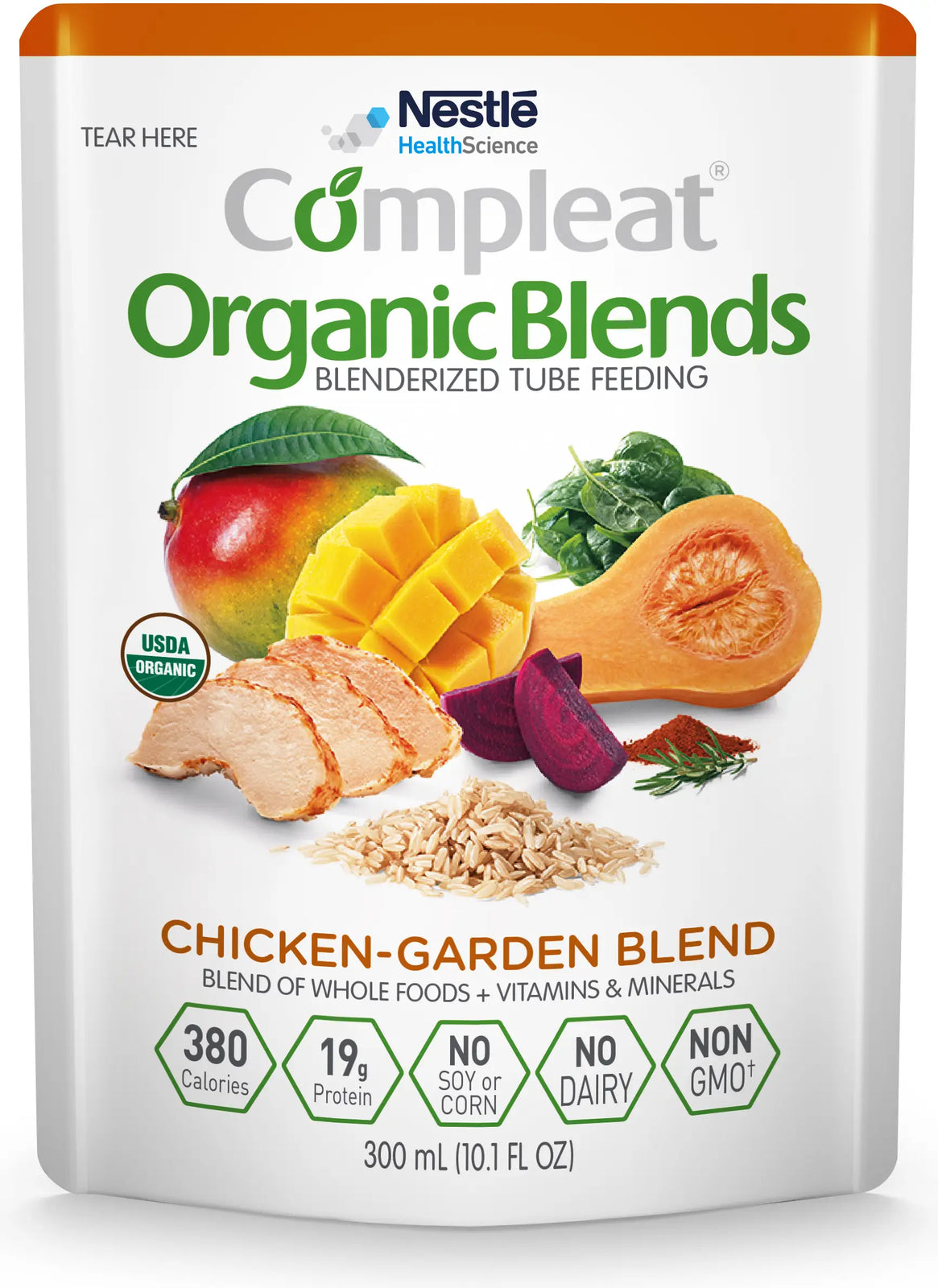 COMPLEAT Organic Blends Blenderized Tube Feeding Formula