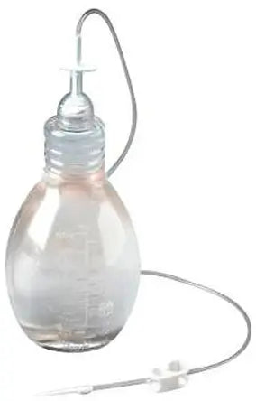 BD Vacuum Bottle with Drainage Line