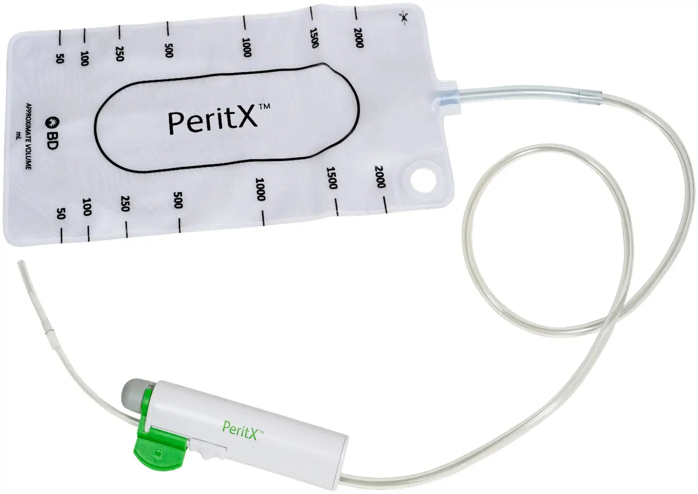 BD PeritX Drainage Kit with 2 Liter Drainage Bag