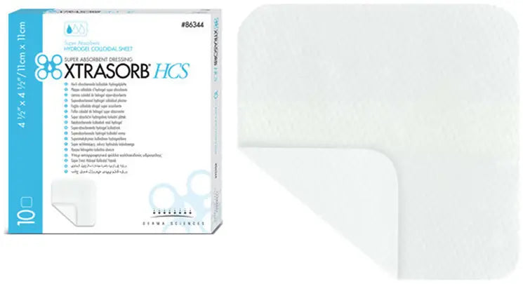 Gentell Xtrasorb Hydrogel Colloidal Sheet Dressing