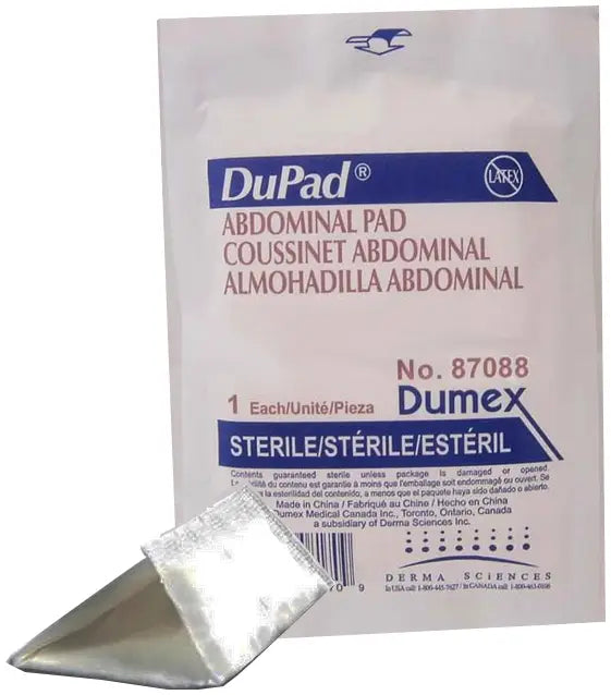 Gentell Sterile Abdominal Pads with Sealed End