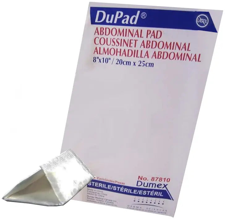 Gentell Sterile Abdominal Pads with Sealed End