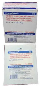 Gentell Compdress Island Dressing - Non-Adherent Sterile Wound Dressings