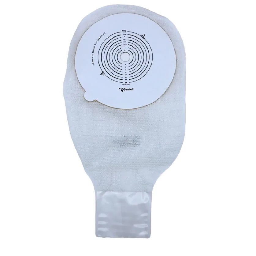 Gentell 1-Piece Drainable Ostomy Pouch
