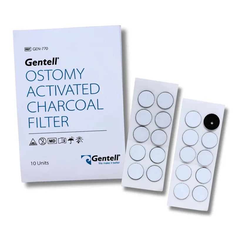 Gentell Ostomy Activated Charcoal Filter