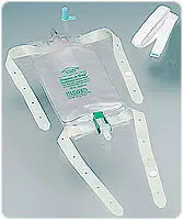 Bard Dispoz-a-Bag Leg Bag with Flip-Flo Valve, 19 oz