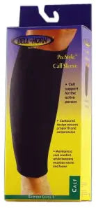 DJO Bell-Horn ProStyle Calf Sleeve, Medium 14" - 15" Calf Circumference