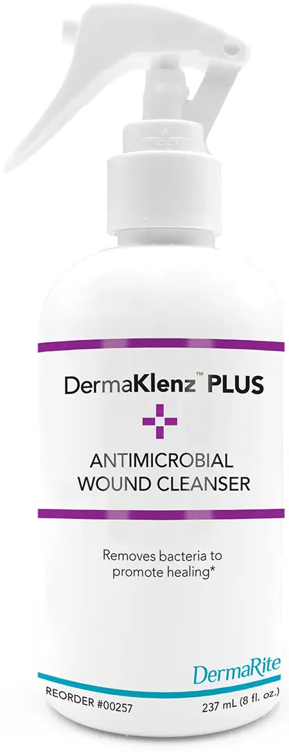 DermaRite Antimicrobial Wound Cleanser, 8 oz