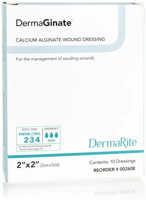 DermaRite Calcium Alginate Wound Dressing
