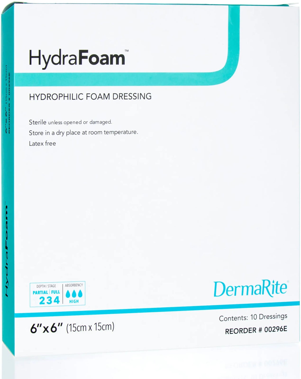 DermaRite HydraFoam Hydrophilic Foam Dressings