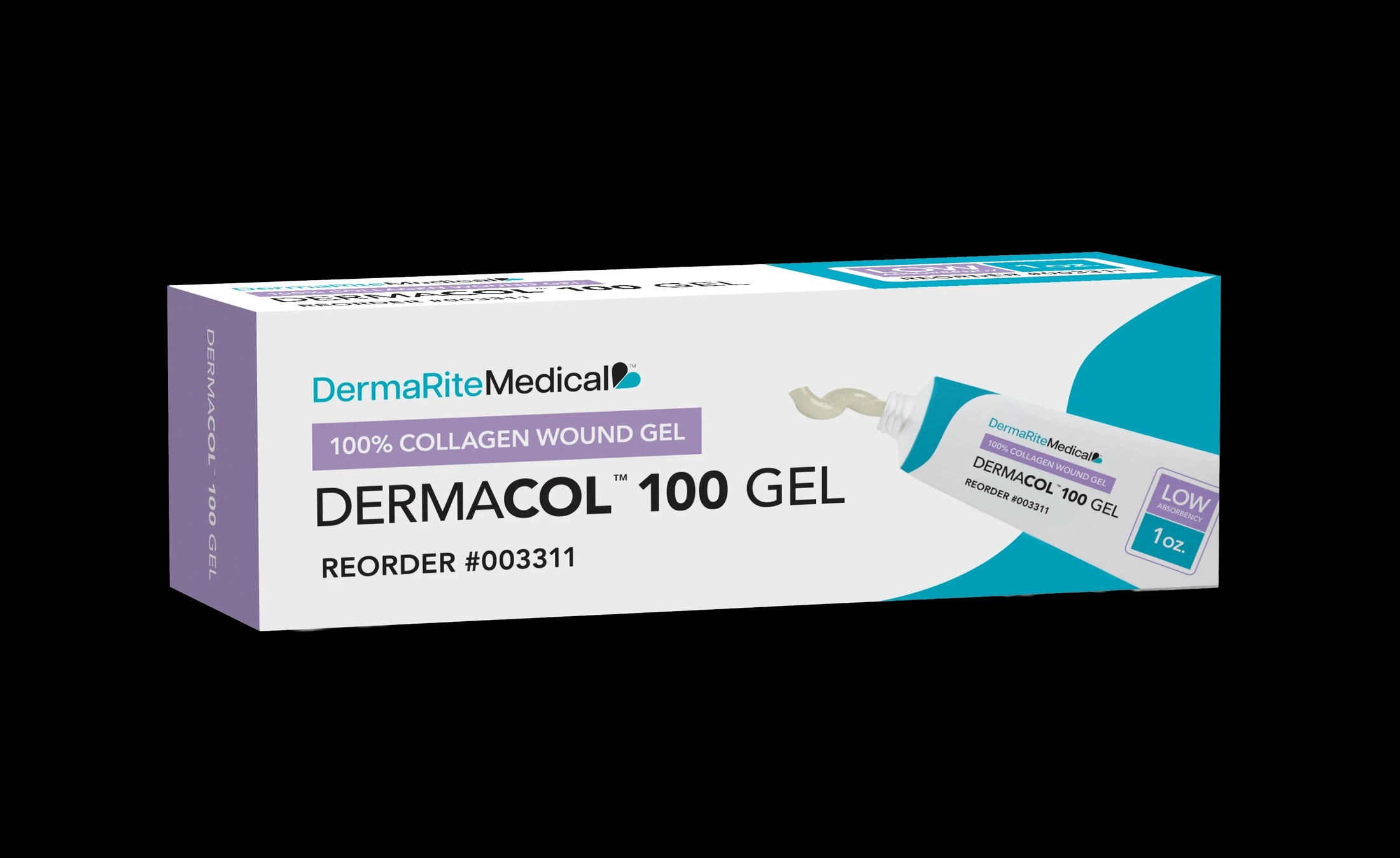 DermaCol 100 Collagen Gel Tube, 1 oz