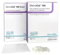 DermaRite 100 Type 1 Bovine Collagen Dressing 2" x 2"