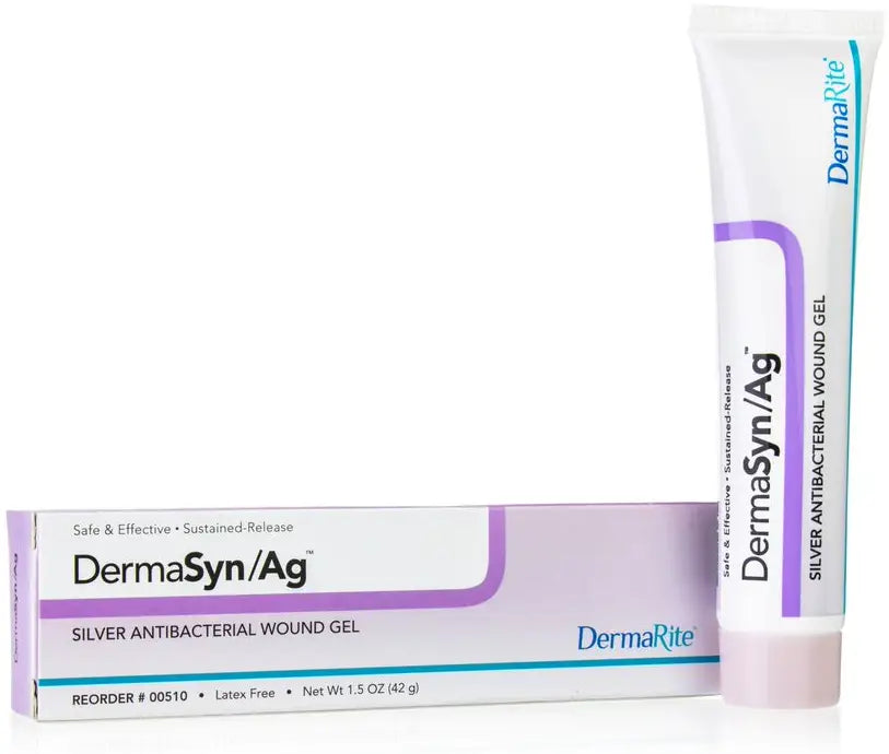 DermaRite Ag Silver Antibacterial Wound Gel 1.5 oz