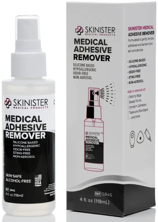 Skinister Medical Adhesive Remover Spray, Sting-Free