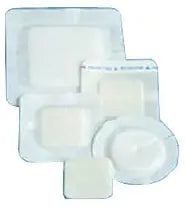 DeRoyal Polyderm Plus Hydrophilic Foam Wound Dressing 6" x 6" Border