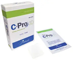 DeRoyal C-Pro 3D Collagen Wound Dressing 2" x 2"