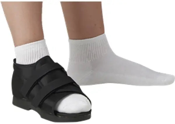 DeRoyal Female Post-Op Shoe - Large, Black