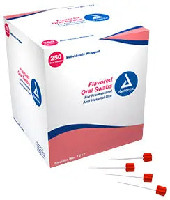 Dynarex OralSwabstick Lemon-Glycerin Swabs