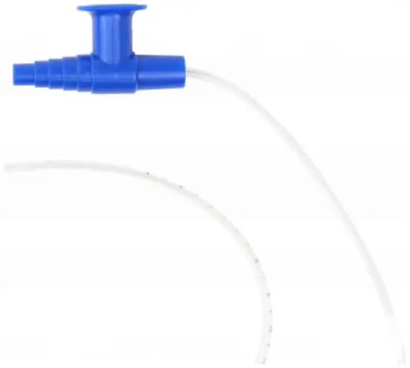 Dynarex Single Suction Catheter with Control Valve