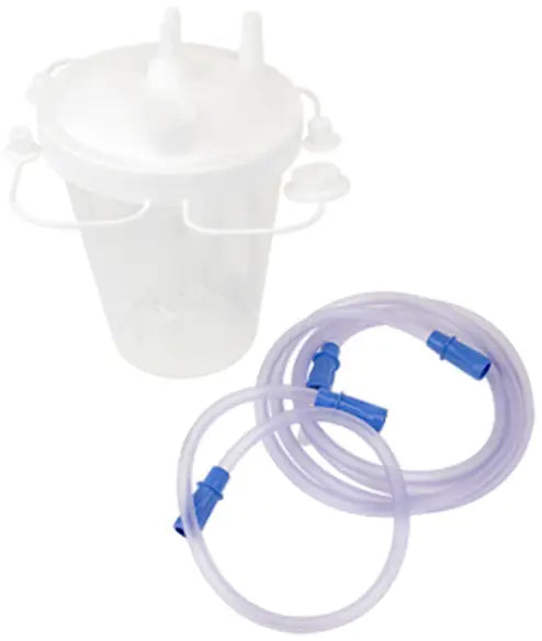 Dynarex Resp-O2 Disposable Suction Canister, 800cc