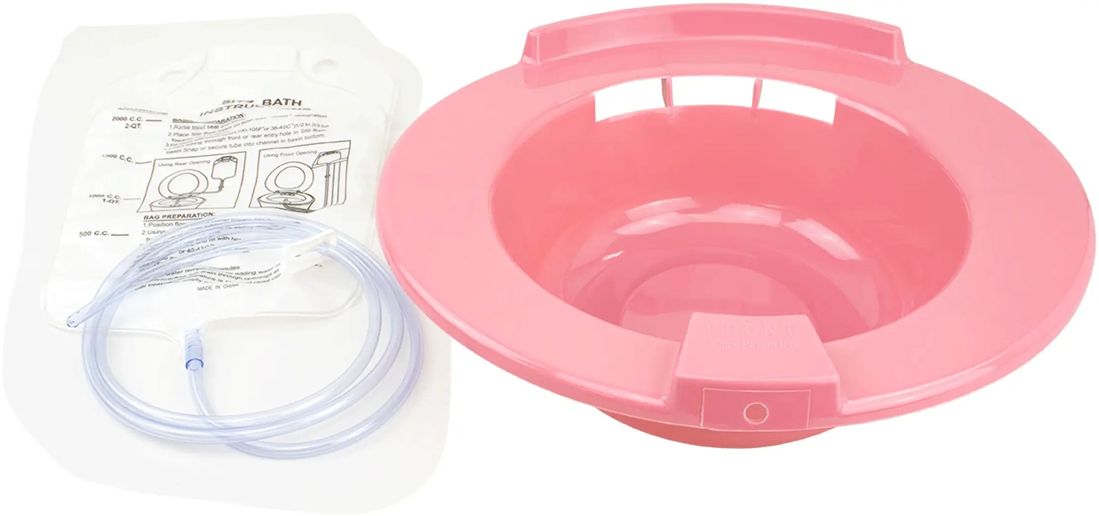 Dynarex 2 qt Sitz Bath with Attachment & Instructions