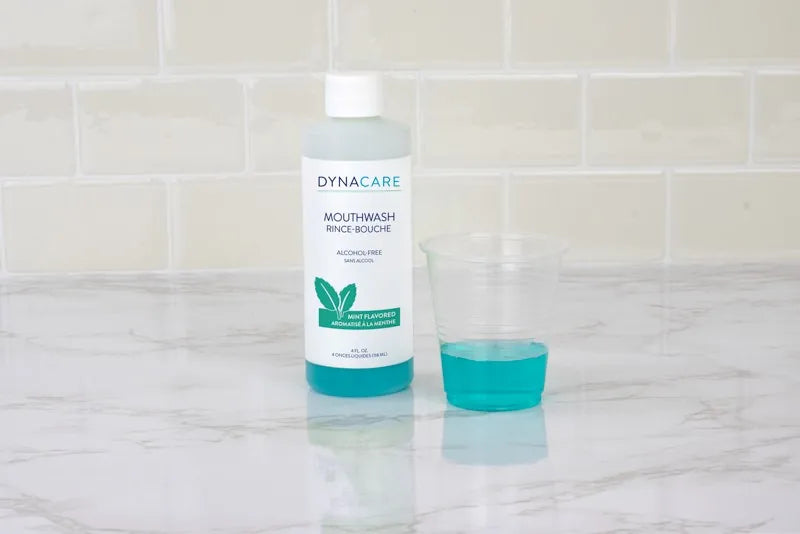 Dynarex DynaCare Mint Mouthwash, 4 fl oz