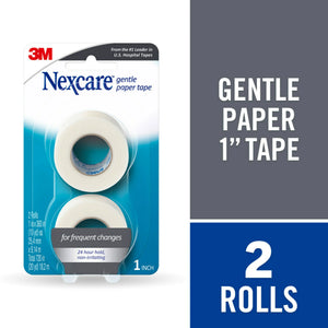 3M Nexcare Gentle Paper First Aid Tape, 1 in x 10 yds image