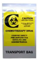 Elkay Plastics Chemo Transfer Bag - Clear LDPE