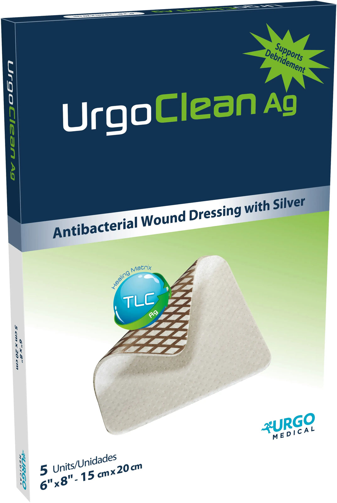 UrgoClean AG Silver Antimicrobial Wound Dressings