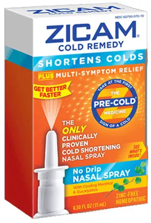 Zicam Cold Remedy Nasal Spray with Cooling Menthol and Eucalyptus, 0.5 fl. oz.